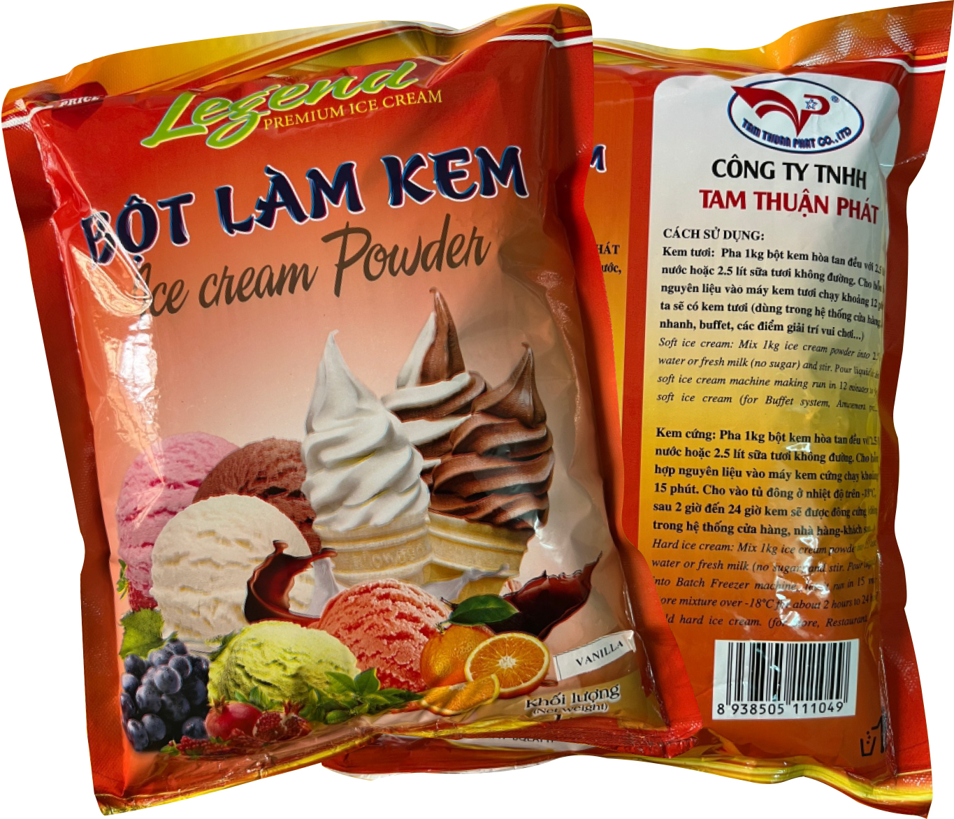 Bột làm kem tươi Legend